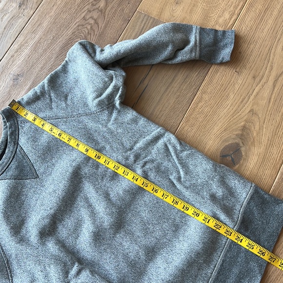 Rag & Bone Raglan Sleeve Gray Crewneck Sweatshirt - Picture 6 of 6